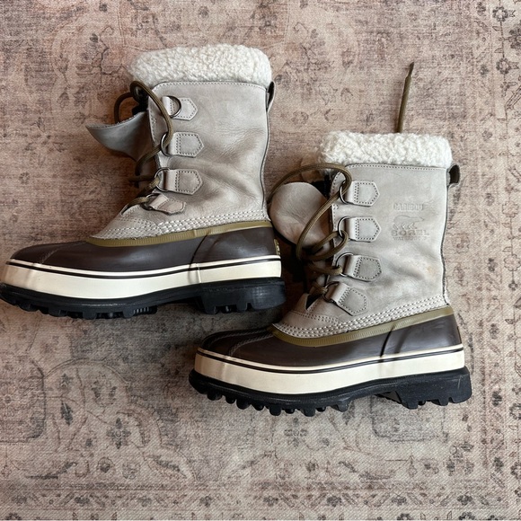 Women’s Sorel Caribou Snow Boots Size 7 - Picture 5 of 12